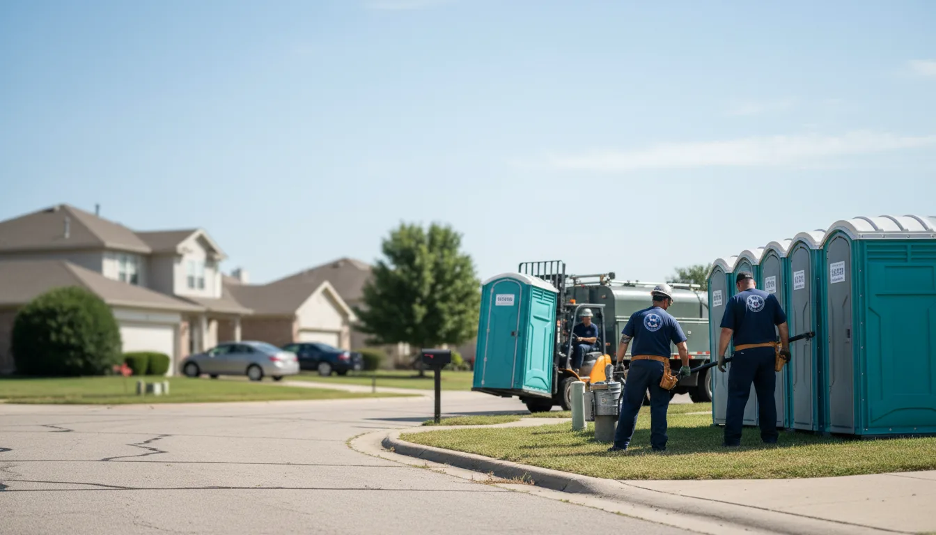 Porta Potty Rental in Columbus Junction, IA near me